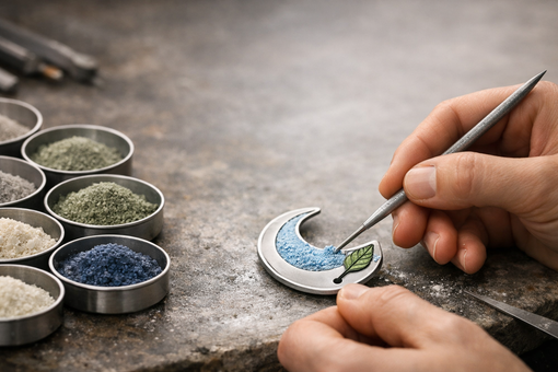 Enamel Techniques in Jewelry : Origins and Historical Development