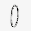 Alaghband Bangle with Black Diamonds