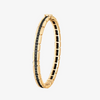 Alaghband Bangle for Men with Black Diamonds