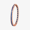 Alaghband Bangle for Men with Blue Sapphires