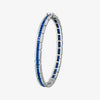 Alaghband Bangle for Men with Blue Sapphires
