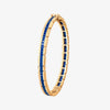 Alaghband Bangle for Men with Blue Sapphires