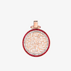 Alaghband Double Framed Bismillah Pendant with Rubies and Diamonds