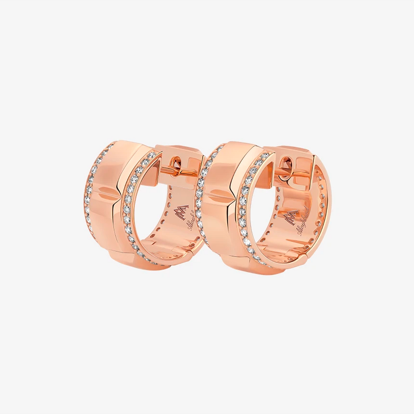 Alaghband Delicate Chocolate Hoop Earrings