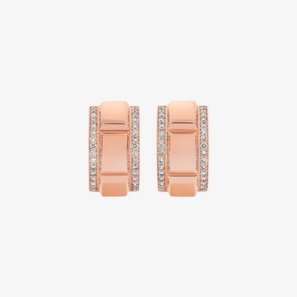 Alaghband Delicate Chocolate Hoop Earrings