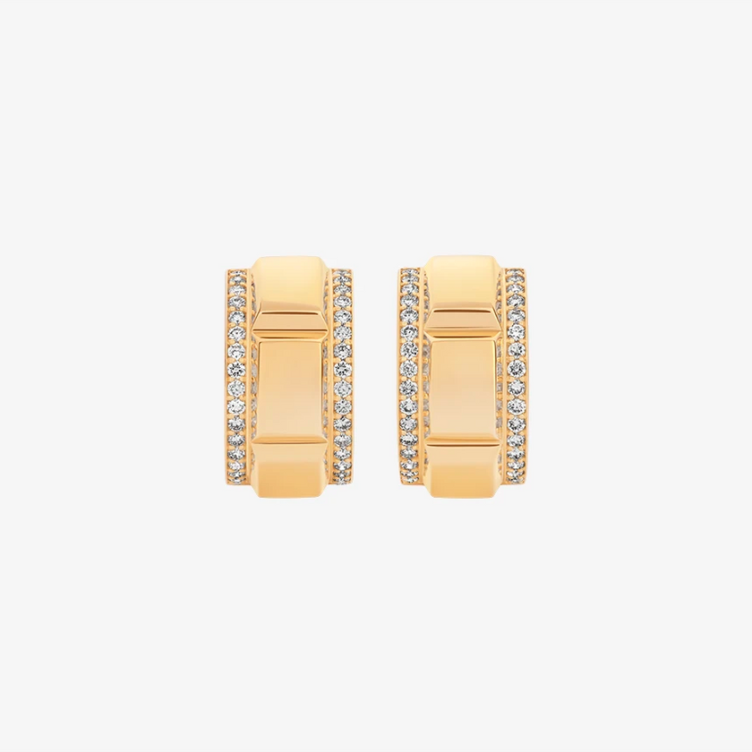 Alaghband Delicate Chocolate Hoop Earrings