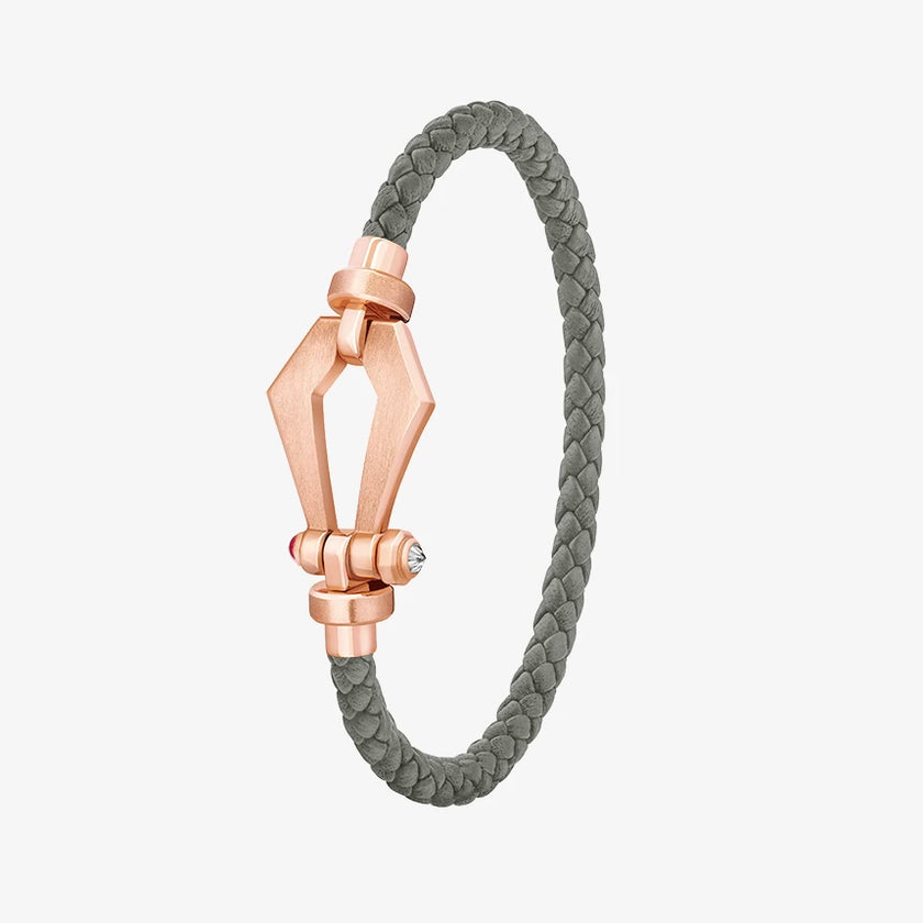 Alaghband Kite Bracelet for Men with Ruby Pin, Small