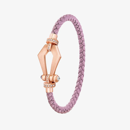 Alaghband Kite Bracelet with Diamond Bezels and Blue Sapphire Pin, Small - Alaghband Jewelry