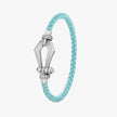 Alaghband Kite Bracelet with Diamond Bezels and Blue Sapphire Pin, Small - Alaghband Jewelry