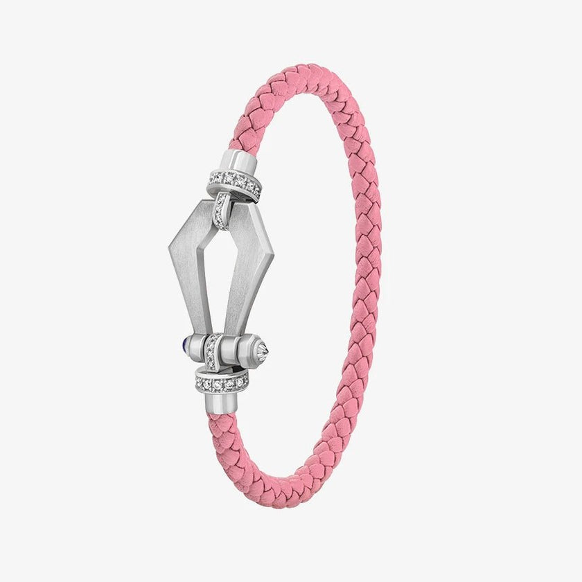 Alaghband Kite Bracelet with Diamond Bezels and Blue Sapphire Pin, Small - Alaghband Jewelry