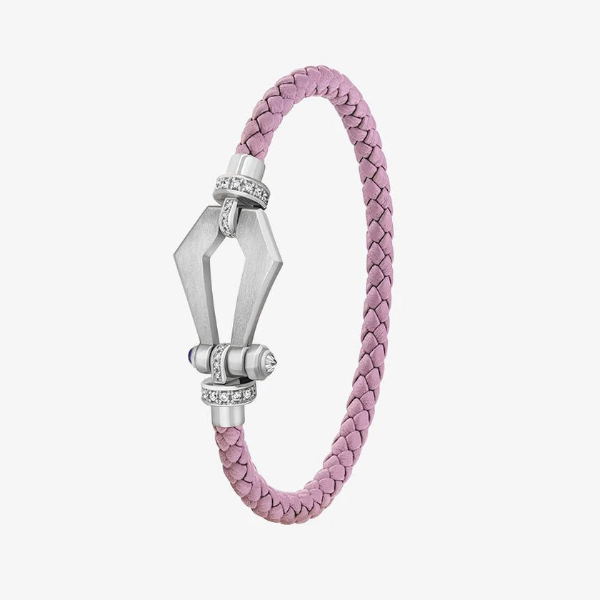 Alaghband Kite Bracelet with Diamond Bezels and Blue Sapphire Pin, Small - Alaghband Jewelry