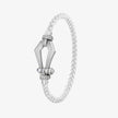 Alaghband Kite Bracelet with Diamond Bezels and Blue Sapphire Pin, Small - Alaghband Jewelry