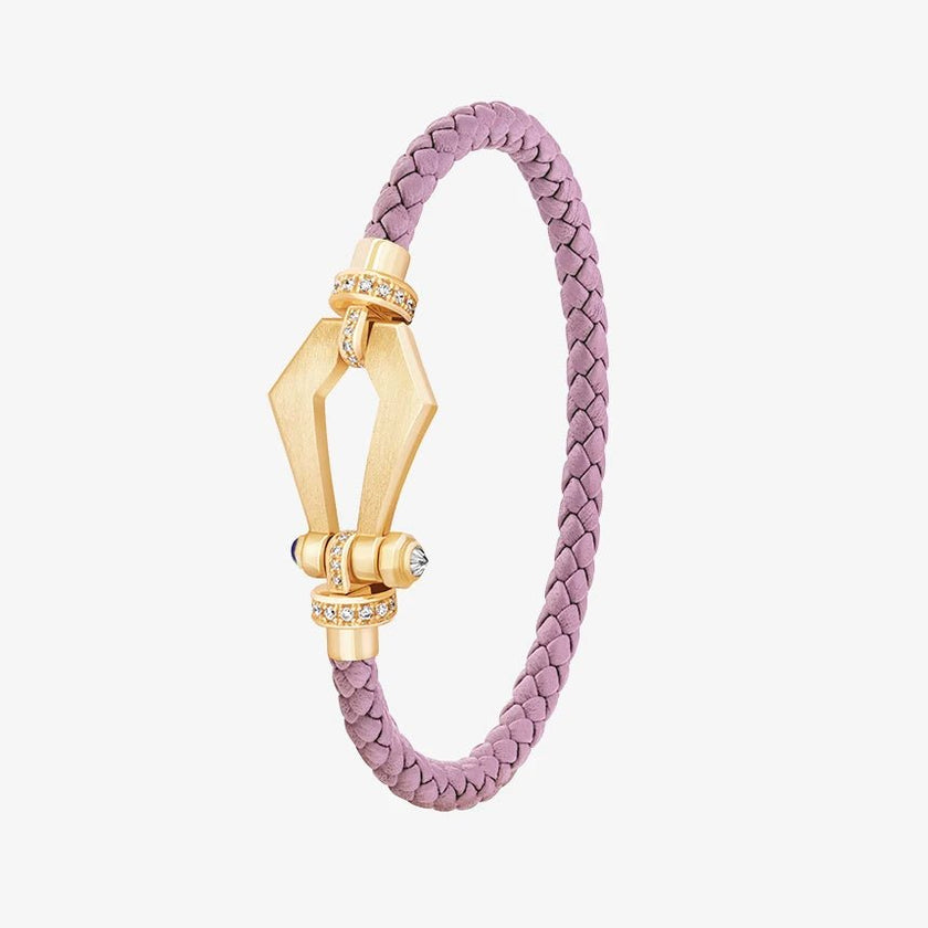 Alaghband Kite Bracelet with Diamond Bezels and Blue Sapphire Pin, Small - Alaghband Jewelry