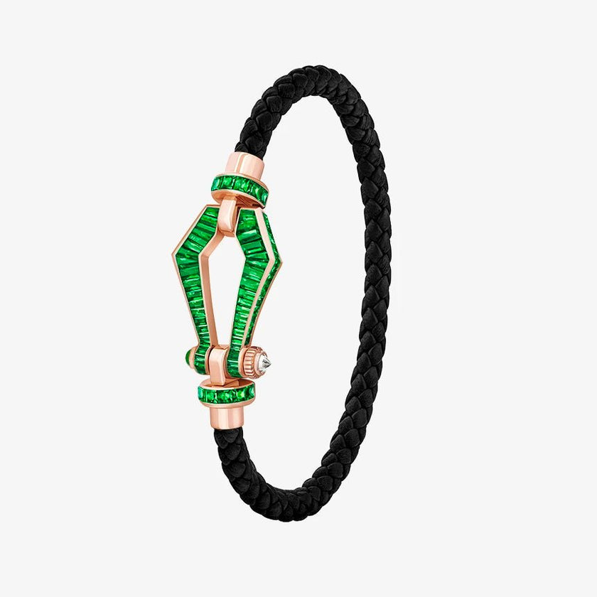 Alaghband Kite Bracelet for Men with Garnets, Small - Alaghband Jewelry