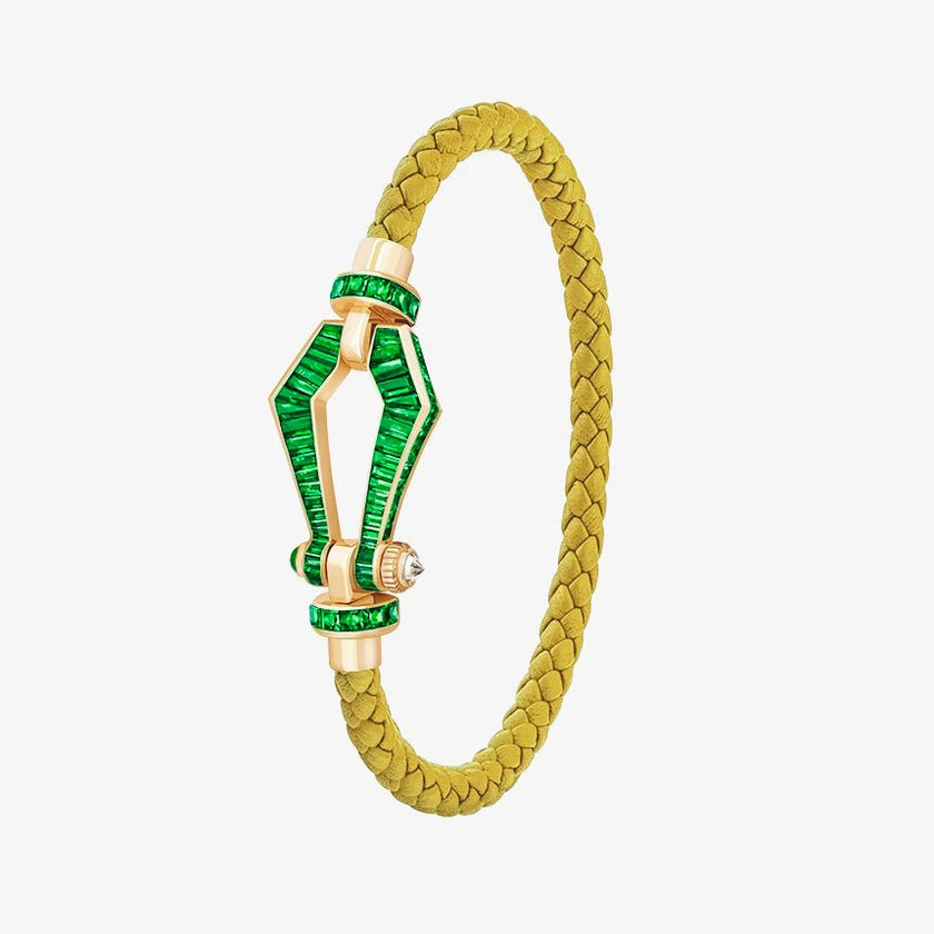 Alaghband Kite Bracelet for Men with Garnets, Small - Alaghband Jewelry