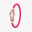 Alaghband Kite XO Bracelet with Pink Sapphires, Small