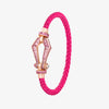 Alaghband Kite XO Bracelet with Pink Sapphires, Small