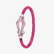 Alaghband Kite XO Bracelet with Pink Sapphires, Small