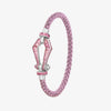 Alaghband Kite XO Bracelet with Pink Sapphires, Small