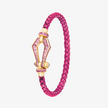 Alaghband Kite XO Bracelet with Pink Sapphires, Small