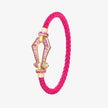 Alaghband Kite XO Bracelet with Pink Sapphires, Small