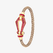 Alaghband Kite Bracelet with Rubies, Medium