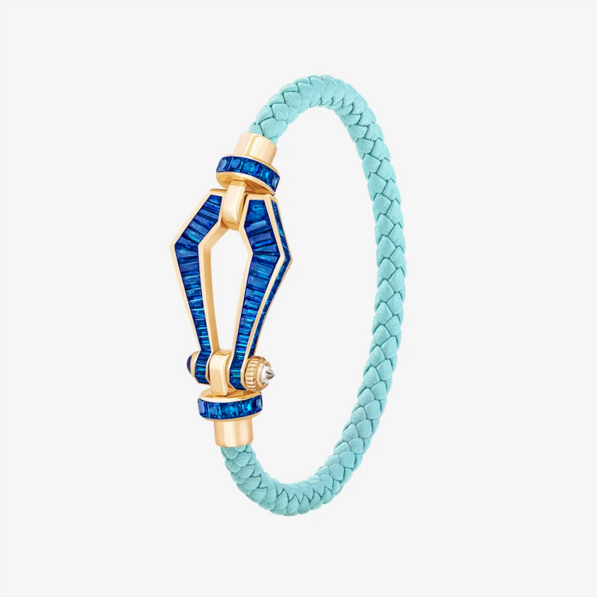 Alaghband Kite Bracelet with Blue Sapphires, Medium