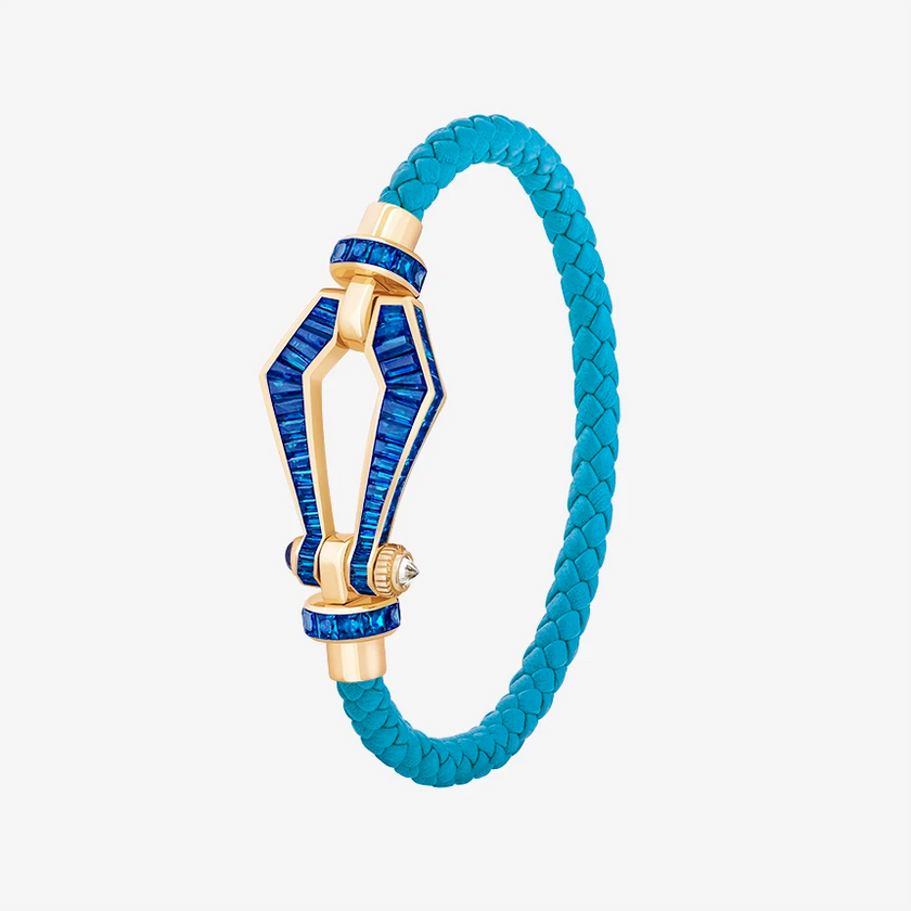 Alaghband Kite Bracelet with Blue Sapphires, Medium
