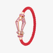 Alaghband Kite XO Bracelet with Pink Sapphires, Medium