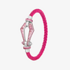 Alaghband Kite XO Bracelet with Pink Sapphires, Medium
