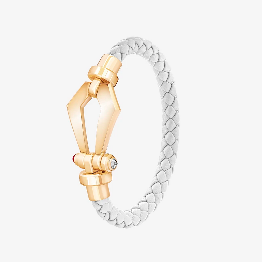 Alaghband Kite Bracelet for Men with Ruby Pin, Large