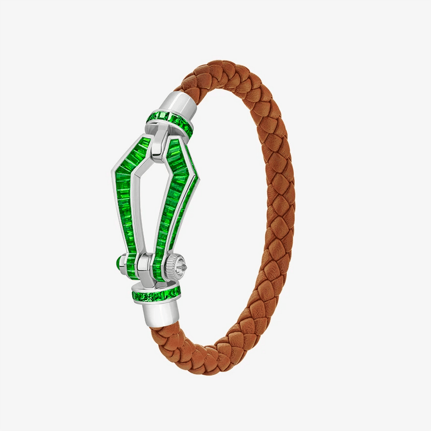 Alaghband Kite Bracelet with Garnets, Large - Alaghband Jewelry