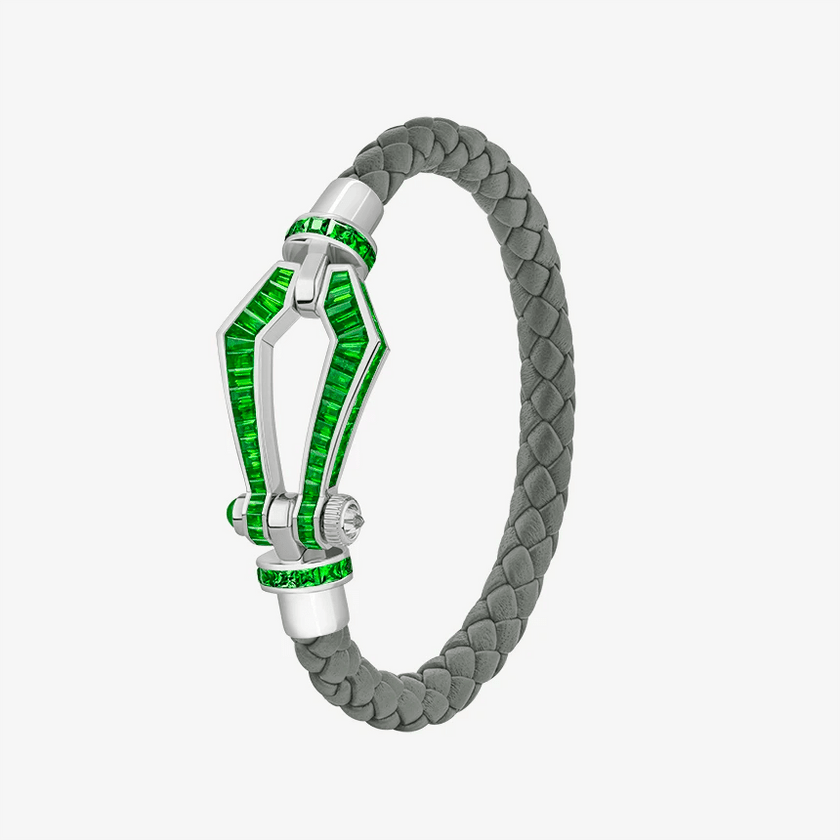 Alaghband Kite Bracelet with Garnets, Large - Alaghband Jewelry