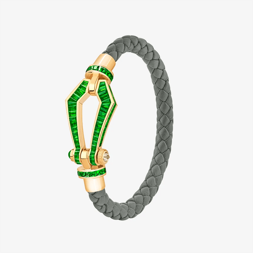 Alaghband Kite Bracelet with Garnets, Large - Alaghband Jewelry