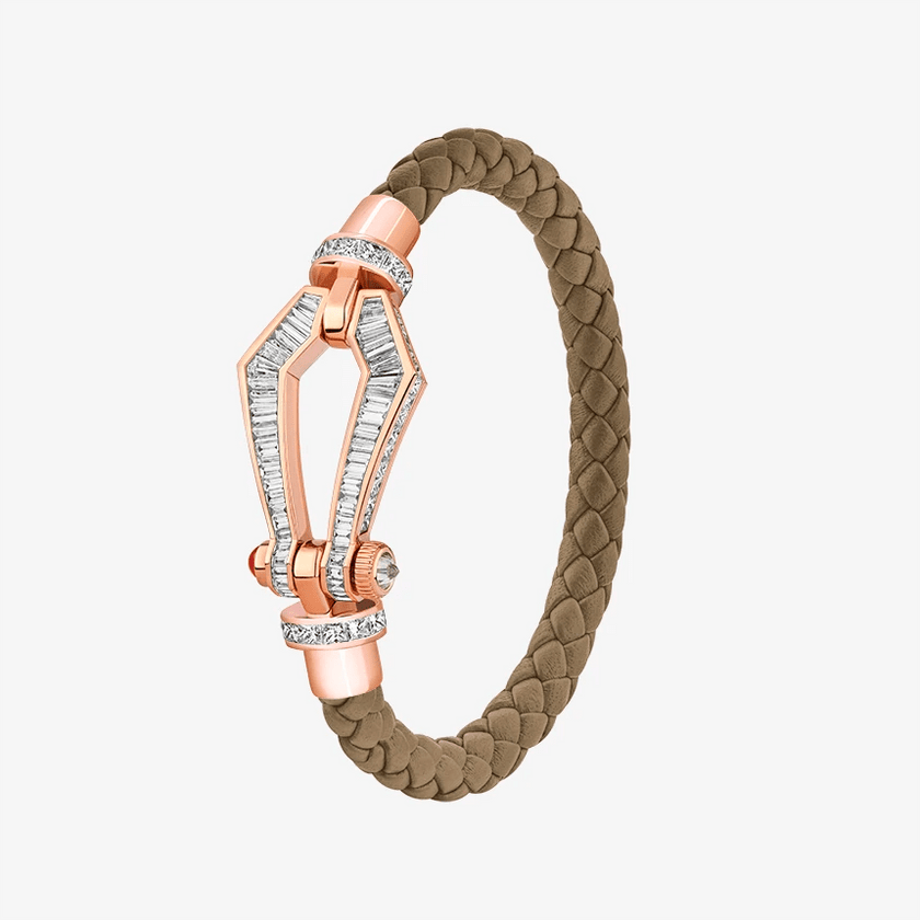 Alaghband Kite Bracelet for Men with Baguette Cut Diamonds and Ruby Pin, Large - Alaghband Jewelry