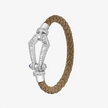 Alaghband Kite Bracelet for Men with Baguette Cut Diamonds and Blue Sapphire Pin, Large - Alaghband Jewelry
