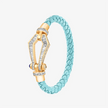 Alaghband Kite Bracelet with Baguette Cut Diamonds and Blue Sapphire Pin, Large - Alaghband Jewelry