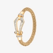 Alaghband Kite Bracelet for Men with Baguette Cut Diamonds and Blue Sapphire Pin, Large - Alaghband Jewelry