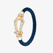 Alaghband Kite Bracelet for Men with Baguette Cut Diamonds and Blue Sapphire Pin, Large - Alaghband Jewelry