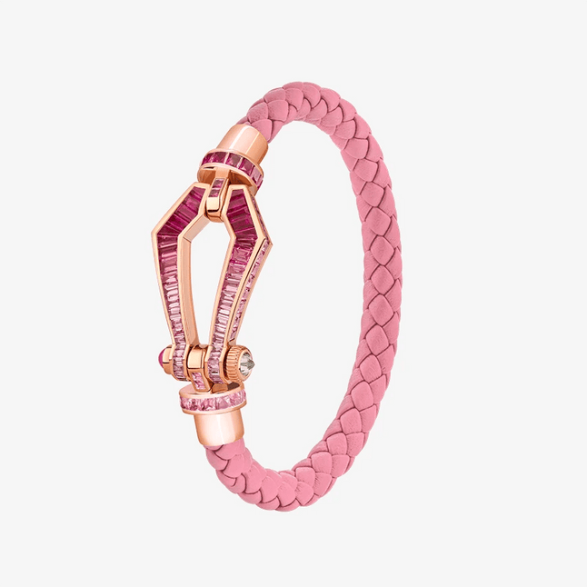 Alaghband Kite Bracelet with Pink Sapphire Gradient, Large - Alaghband Jewelry