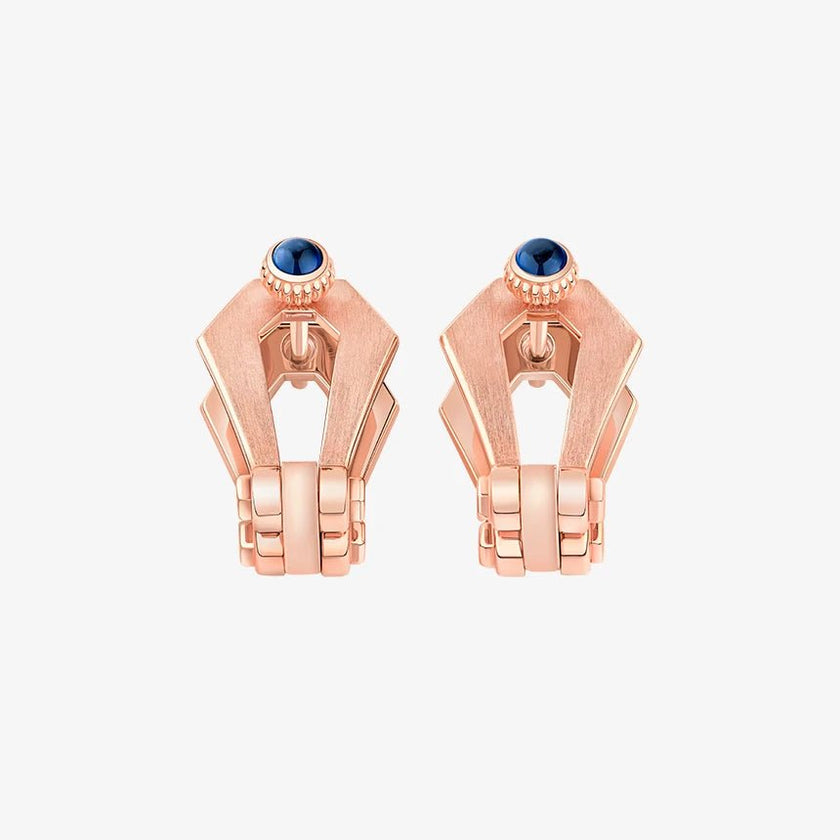 Alaghband Kite Cufflinks with Blue Sapphire Pins - Alaghband Jewelry