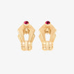 Alaghband Kite Cufflinks with Ruby Pins