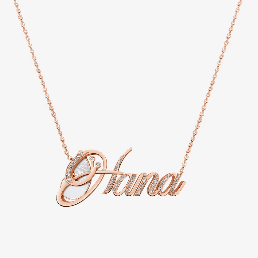 Alaghband Hana Necklace with Semi - Precious Stone - Alaghband Jewelry