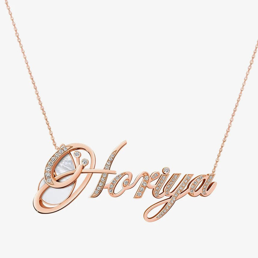 Alaghband Horiya Necklace with Semi - Precious Stone - Alaghband Jewelry