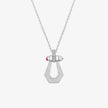 Alaghband Kite Necklace with Ruby Pin - Alaghband Jewelry