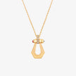 Alaghband Kite Necklace with Ruby Pin - Alaghband Jewelry