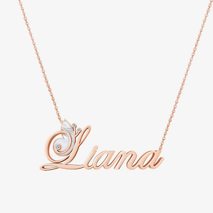 Alaghband Liana Necklace with Semi-Precious Stone