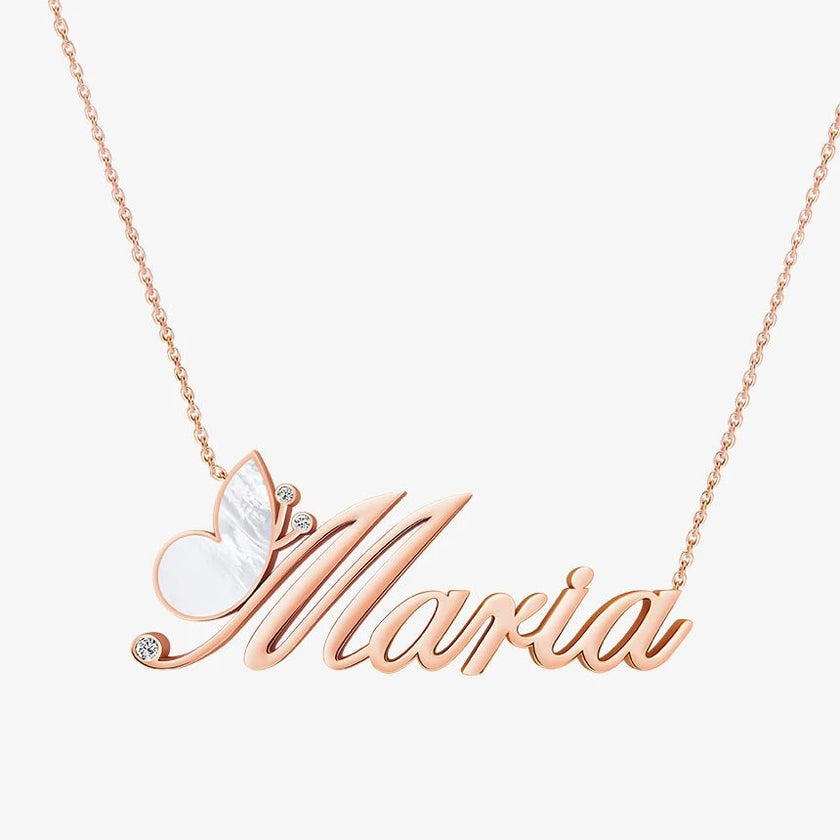 Alaghband Maria Necklace with Semi - Precious Stone - Alaghband Jewelry