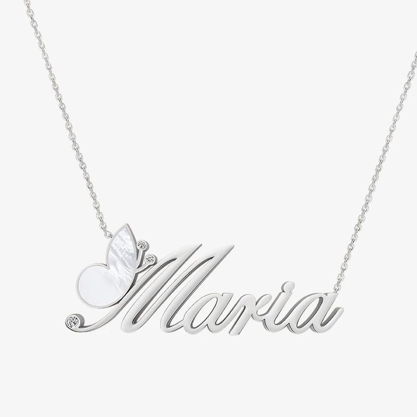 Alaghband Maria Necklace with Semi - Precious Stone - Alaghband Jewelry