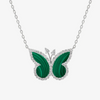 Alaghband Butterfly Necklace with Malachite